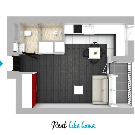 Апартаменты Rent Like - Aleja Solidarnosci 68
